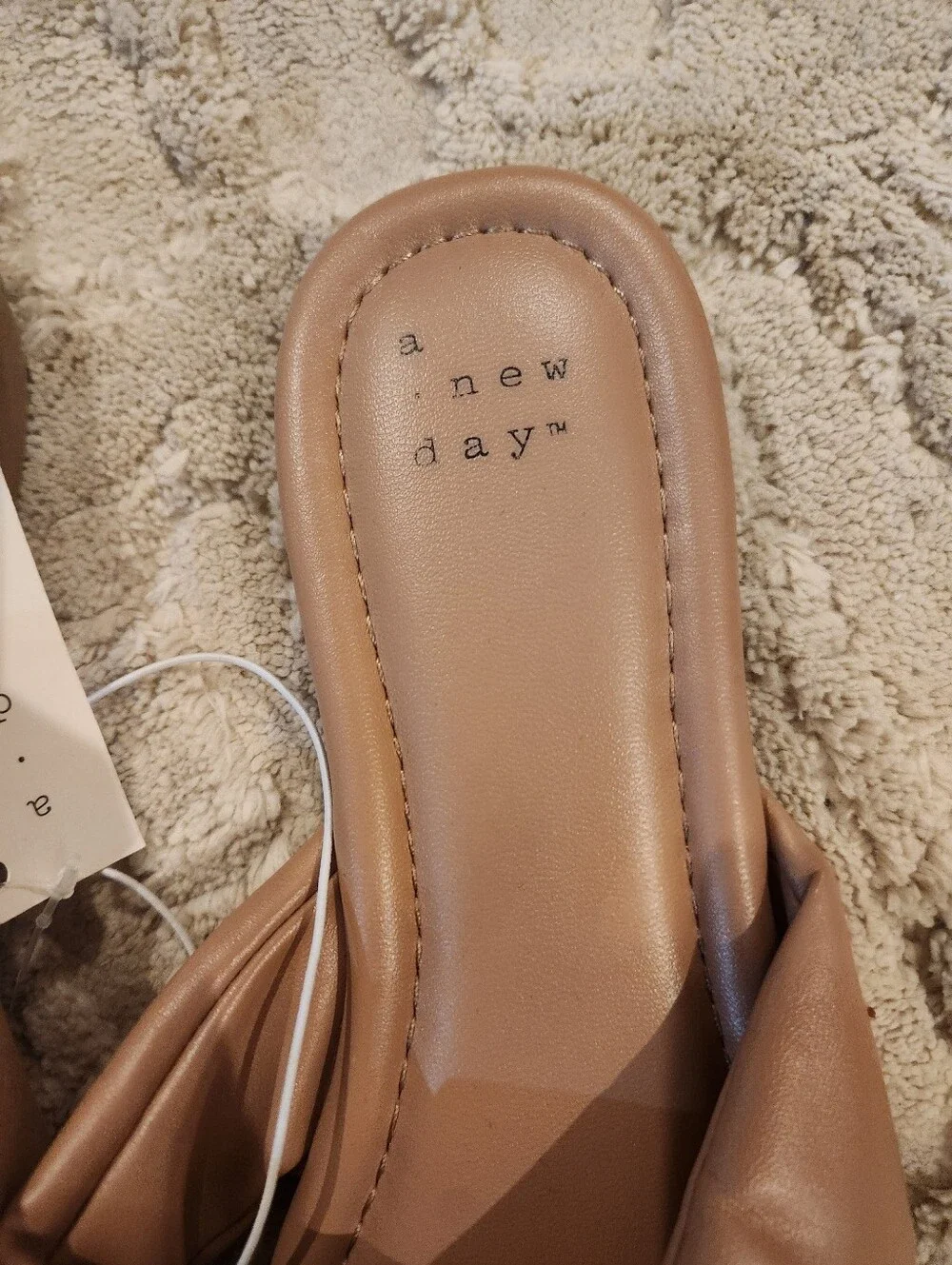 ✨️🥰NWT Women's Lisa Slide Sandals - A New Day Tan - Picture 2 of 5